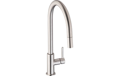 Abode Althia Mixer Tap w/Pull Out - Brushed Nickel AT1261