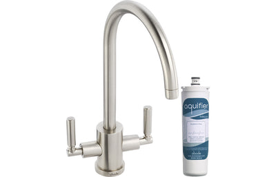 Abode Atlas Monobloc Aquifier Mixer Tap - Brushed Nickel AT2004