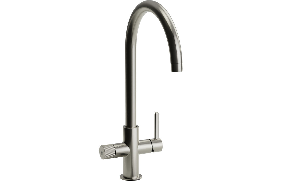 Abode Puria Aquifier Mixer Tap - Brushed Nickel  AT2043