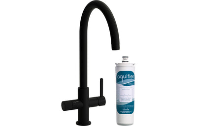 Abode Puria Aquifier Mixer Tap - Matt Black AT2044