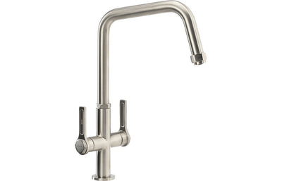Abode Hex Monobloc Mixer Tap - Brushed Nickel AT2091