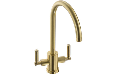 Abode Atlas Monobloc Mixer Tap - Brushed Brass AT2096