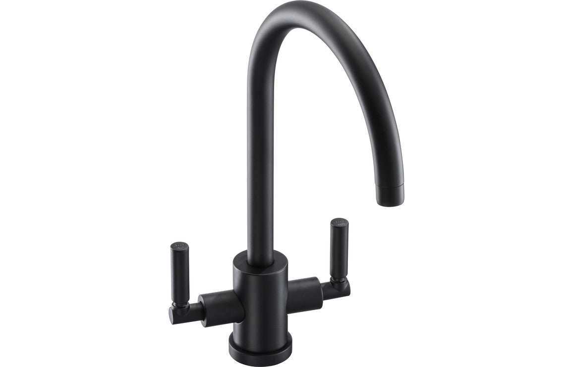 Abode Atlas Monobloc Mixer Tap - Matt Black  AT2097