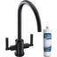 Abode Atlas Monobloc Aquifier Mixer Tap - Matt Black AT2099