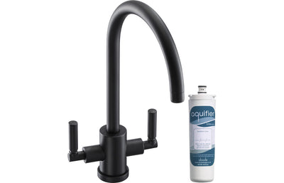Abode Atlas Monobloc Aquifier Mixer Tap - Matt Black AT2099