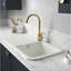 Abode Atlas Single Lever Mixer Tap - Brushed Brass AT2102