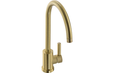 Abode Atlas Single Lever Mixer Tap - Brushed Brass AT2102