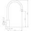 Abode Atlas Single Lever Mixer Tap - Brushed Brass AT2102