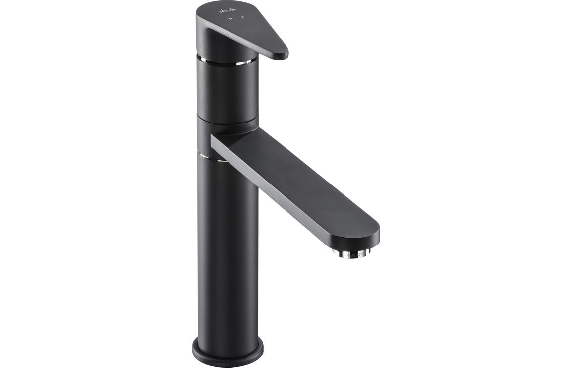 Abode Prime Single Lever Mixer Tap - Matt Black AT2104