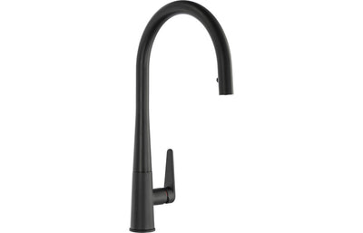 Abode Coniq R Single Lever Mixer Tap w/Pull Out - Matt Black AT2121