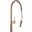 Abode Tubist Single Lever Mixer Tap w/Pull Out - Polished Copper  AT2132