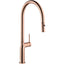 Abode Tubist Single Lever Mixer Tap w/Pull Out - Polished Copper  AT2132