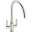 Abode Globe Monobloc Mixer Tap - Brushed Nickel AT2139