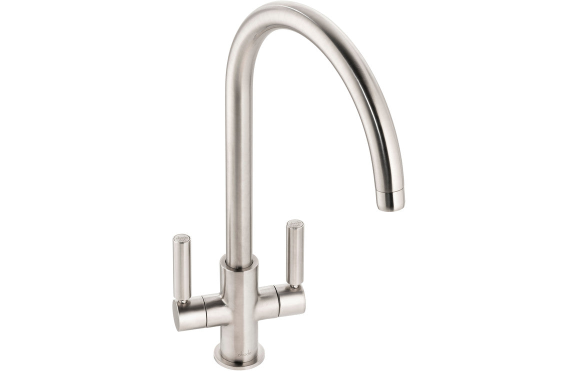 Abode Globe Monobloc Mixer Tap - Brushed Nickel AT2139