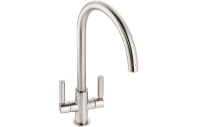 Abode Globe Monobloc Mixer Tap - Brushed Nickel AT2139