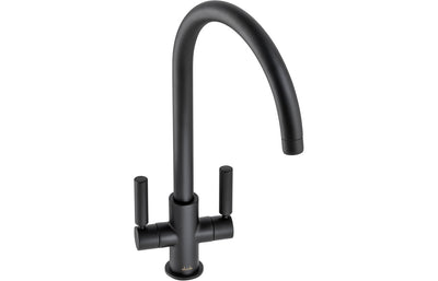 Abode Globe Monobloc Mixer Tap - Matt Black AT2141