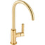 Abode Globe Single Lever Mixer Tap - Brushed Brass  AT2148