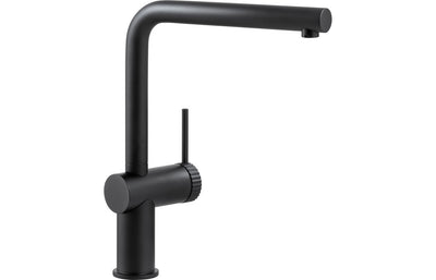 Abode Fraction Single Lever Mixer Tap - Matt Black AT2155
