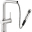 Abode Fraction Pull-Out Mixer Tap - Brushed Nickel AT2157