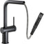 Abode Fraction Pull-Out Mixer Tap - Matt Black  AT2159