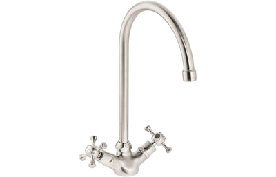 Abode Burford Monobloc Mixer Tap - Brushed Nickel AT2171