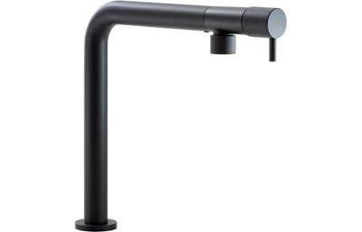 Abode Agilis Single Lever Mixer Tap - Matt Black  AT2186