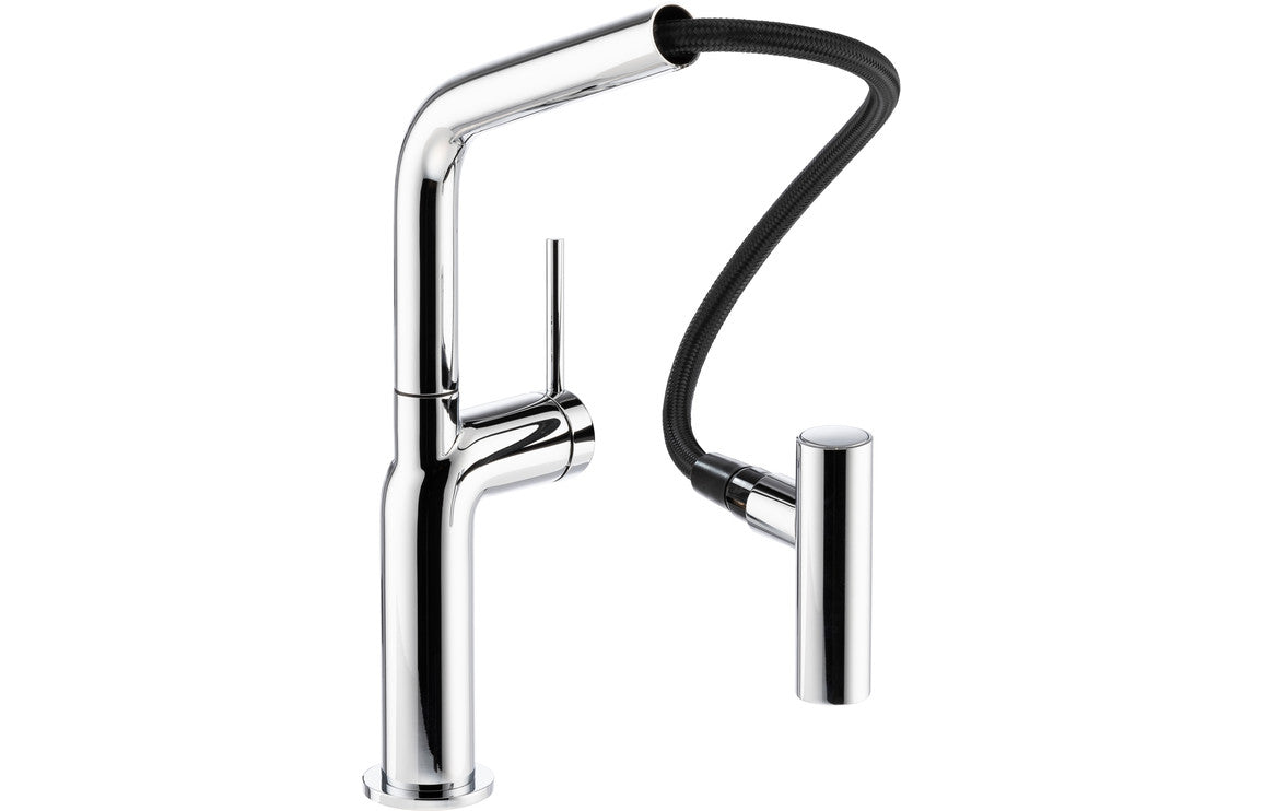 Abode Tubist T Single Lever Mixer Tap w/Pull Out - Chrome AT2190