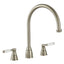 Abode Oxbury 3 Part Mixer Tap - Brushed Nickel  AT2227