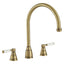 Abode Oxbury 3 Part Mixer Tap - Antique Brass AT2228