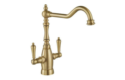 Abode Mayenne Monobloc Mixer Tap - Antique Brass  AT2231