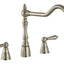 Abode Mayenne 3 Part Mixer Tap - Brushed Nickel AT2236