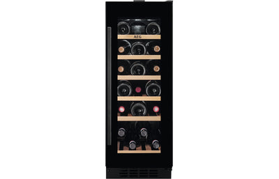 AEG AWUS020B5B B/I Under Counter 30cm Wine Cabinet - Black