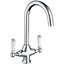 Prima Traditional Belfast Dual Lever Tap - Chrome BPR1056