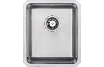Prima+ Compact 1.0B R25 Undermount Sink - St/Steel CPR046