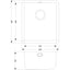 Prima+ Compact 1.0B R25 Undermount Sink - St/Steel CPR046