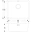 Prima+ Large 1.0B R25 Undermount Sink - St/Steel CPR048