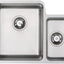 Prima+ 1.5B R25 LH Undermount Sink - St/Steel CPR054