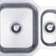 Prima 1.5B Undermount Reversible Sink - Polished Steel