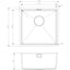 Prima+ 1.0B R10 Inset/Undermount Sink - St/Steel CPR520