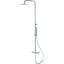 Vema Thermostatic Round Bar Valve w/Fixed Head & Riser - Chrome DICM0464