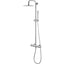 Vema Thermostatic Shower Column w/Fixed Head & Riser - St/Steel DICM0520