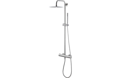 Vema Thermostatic Shower Column w/Fixed Head & Riser - St/Steel DICM0520