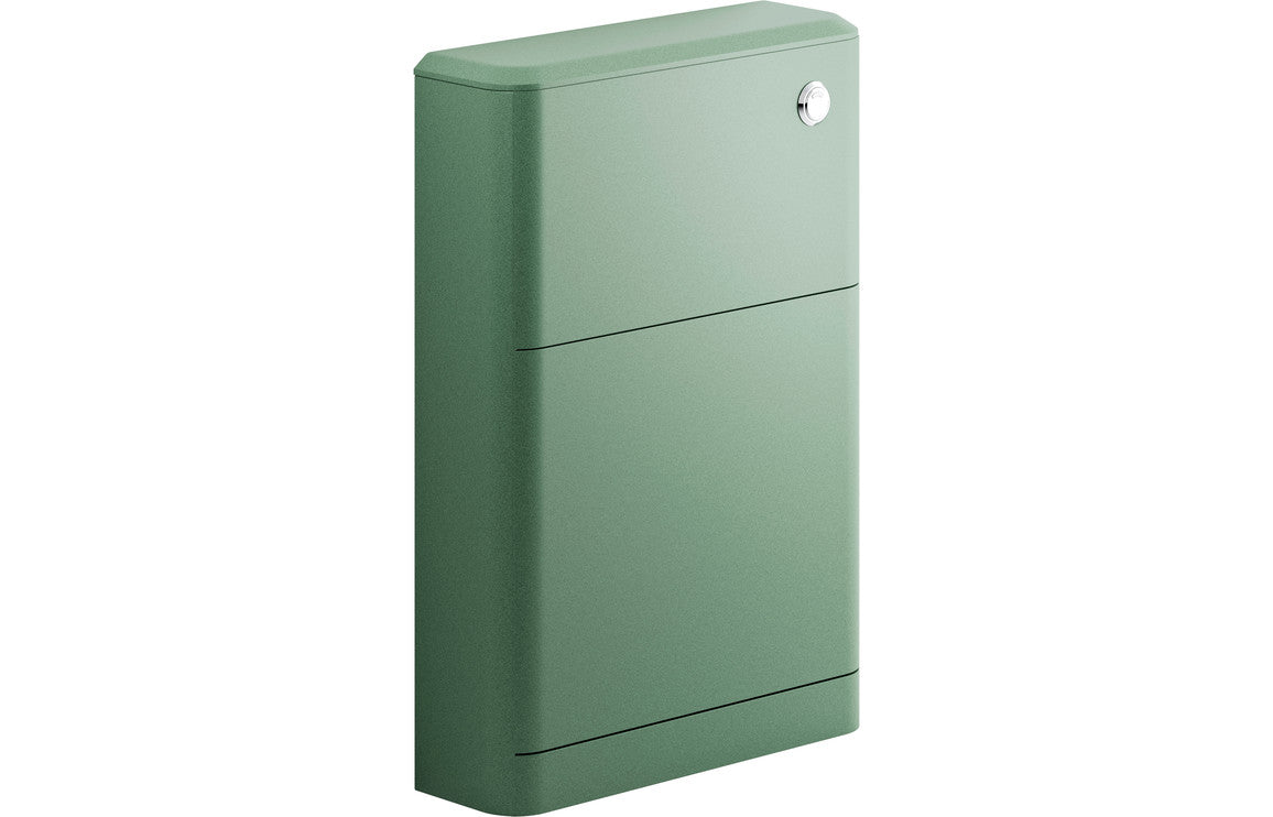 550mm Floor Standing WC Unit - Matt Sage Green
