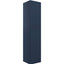 350mm Wall Hung 1 Door Tall Unit - Matt Deep Blue