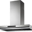 AEG DIK6180HG 100cm Island Hood - Black Glass & St/Steel