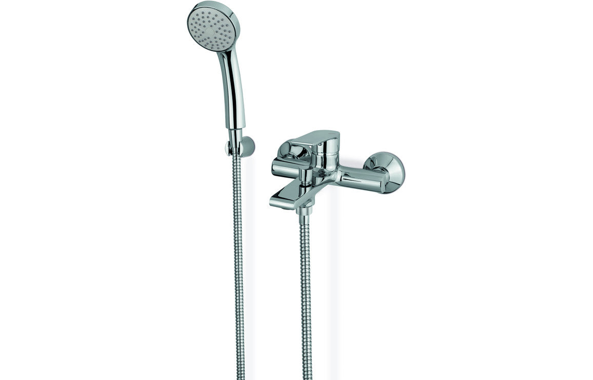 Vema Timea Wall Mounted Bath/Shower Mixer - Chrome DITB1082
