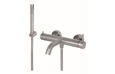 Vema Tiber Wall Mounted Bath/Shower Mixer - St/Steel DITB1148