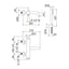 Vema Lys Deck Mounted Bath/Shower Mixer - Chrome DITB2140