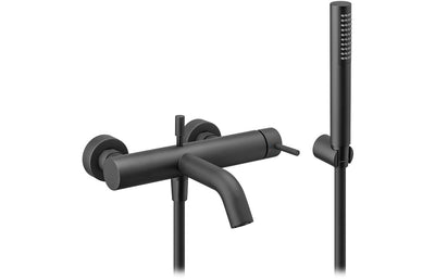 Vema Maira Wall Mounted Bath/Shower Mixer - Matt Black DITB2138
