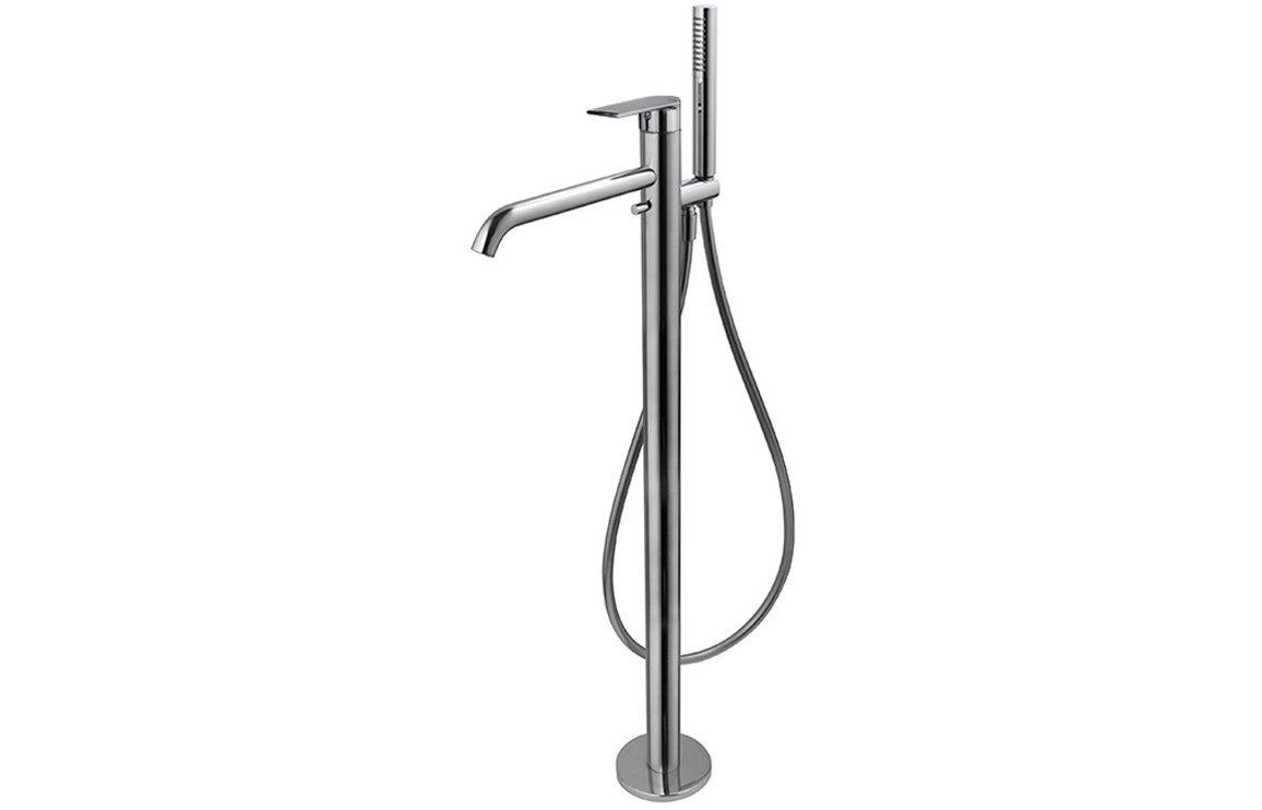 Vema Timea Floor Standing Bath/Shower Mixer - Chrome DITBP1002